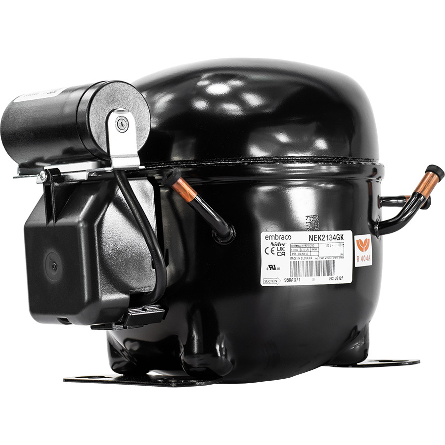 NEK2134GK1 embraco Refrigeration Compressor, 1948 BtuH, 115V, R404A