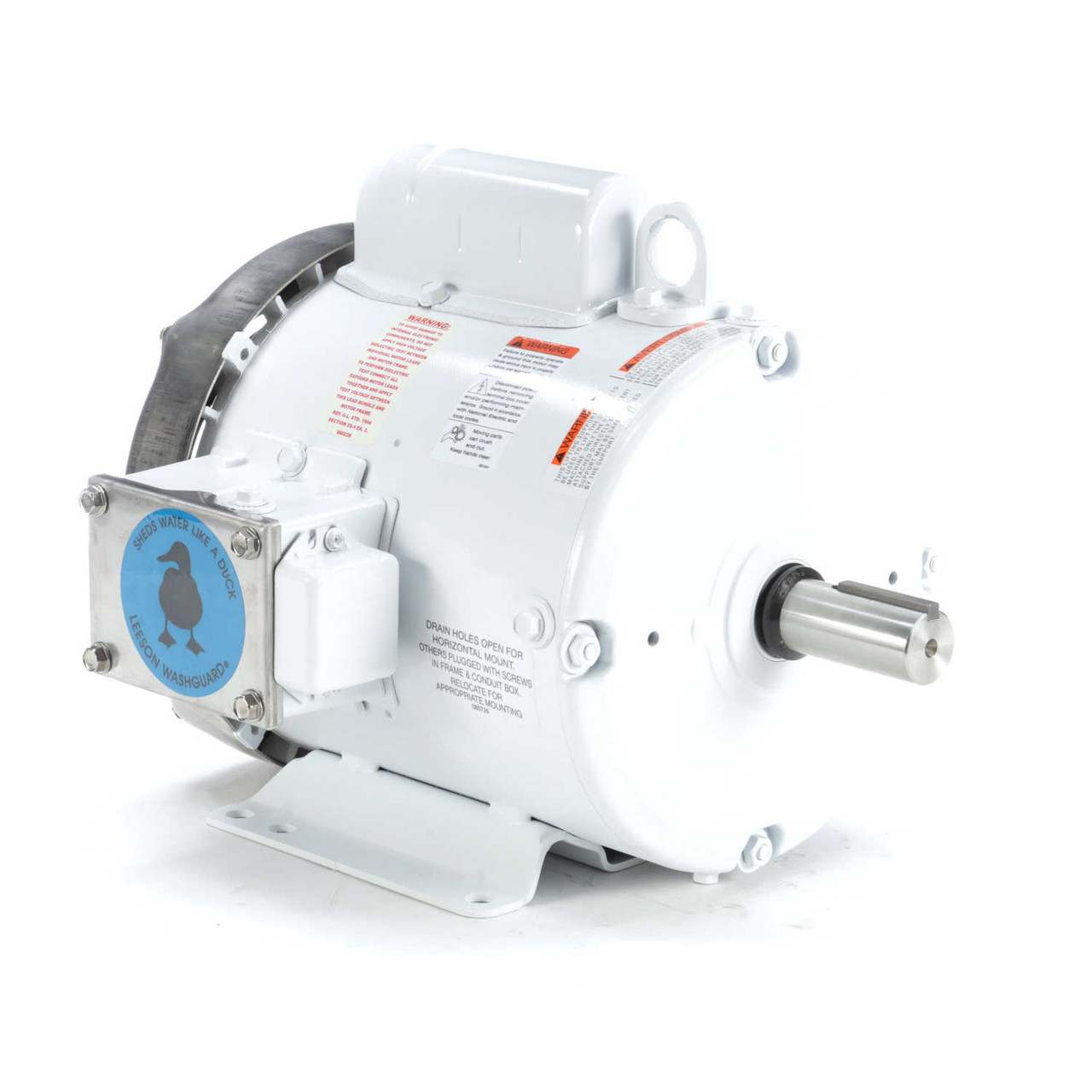 131571.00 Leeson | 2 hp 1800 RPM 182T Frame 115/208-230 Volts Wash