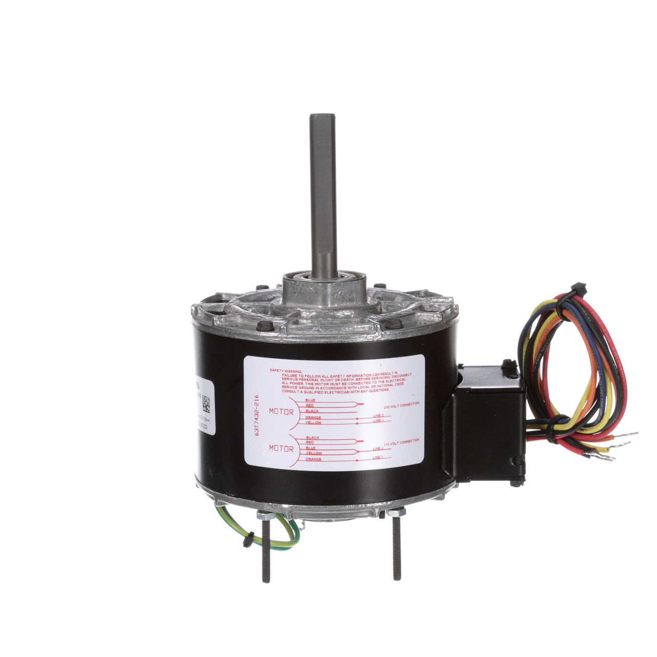 Kramer Trenton Refrigeration Motor 1/12 hp 1050 RPM 115/230V Century