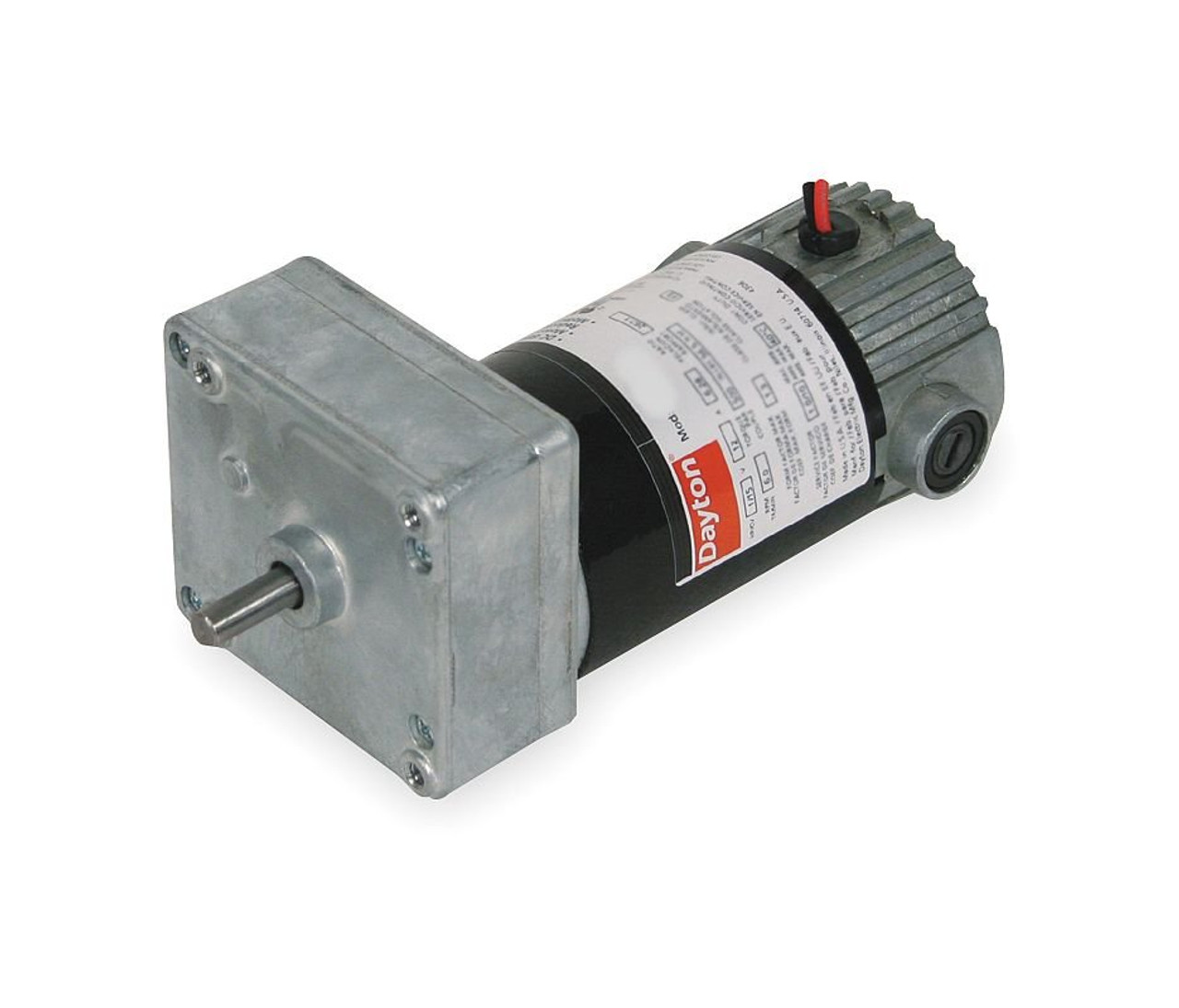 Dayton Model 1LPV9 DC Gear Motor 7 RPM 1/30 hp 90VDC (4Z534)