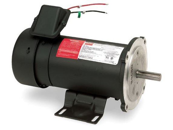 1 hp 1750 RPM 56C Frame 90 Volts DC Dayton Electric Motor Model 2M170