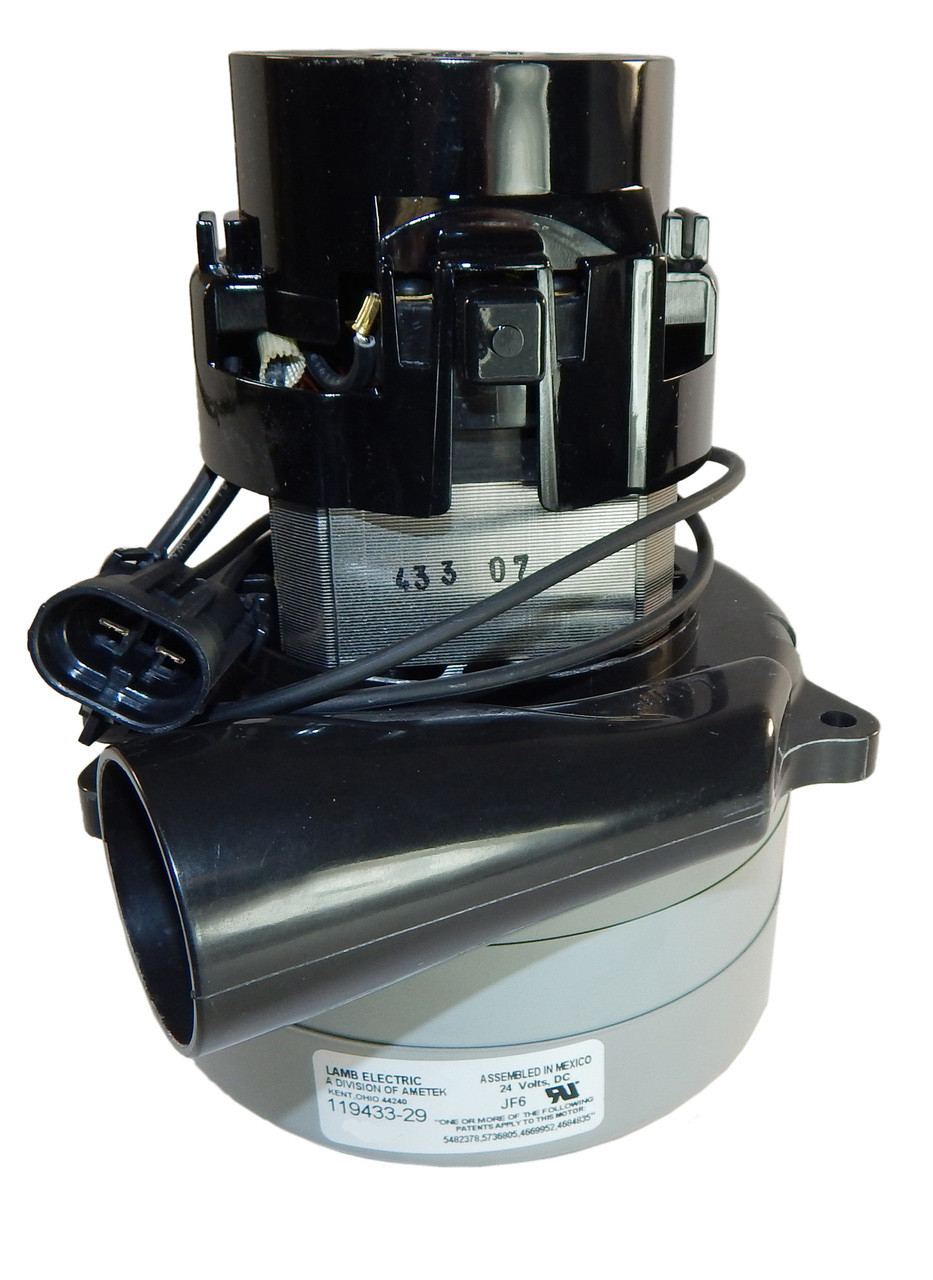 119433-29 Ametek Lamb Vacuum Motor 24V DC (Advance 56397041)