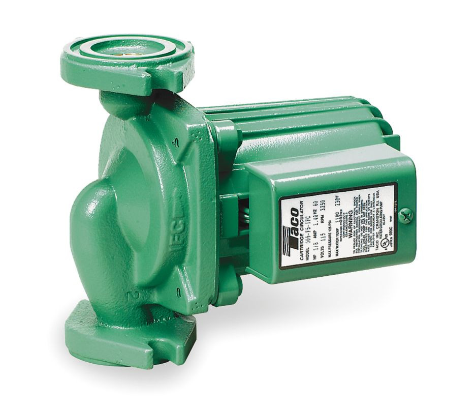 Taco Hot Water Circulator Pump Model 009-F5-iFC; 115V