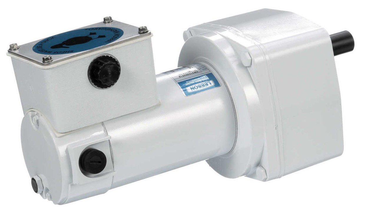 M1125268.00 Leeson | Parallel Shaft Wash Down 1/8 hp, 14 RPM 90