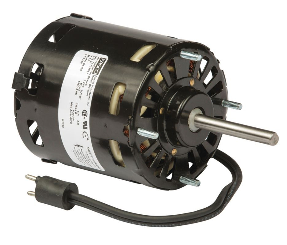 Fasco D1120 Motor | 1/20 hp 1550 RPM CW 3.3