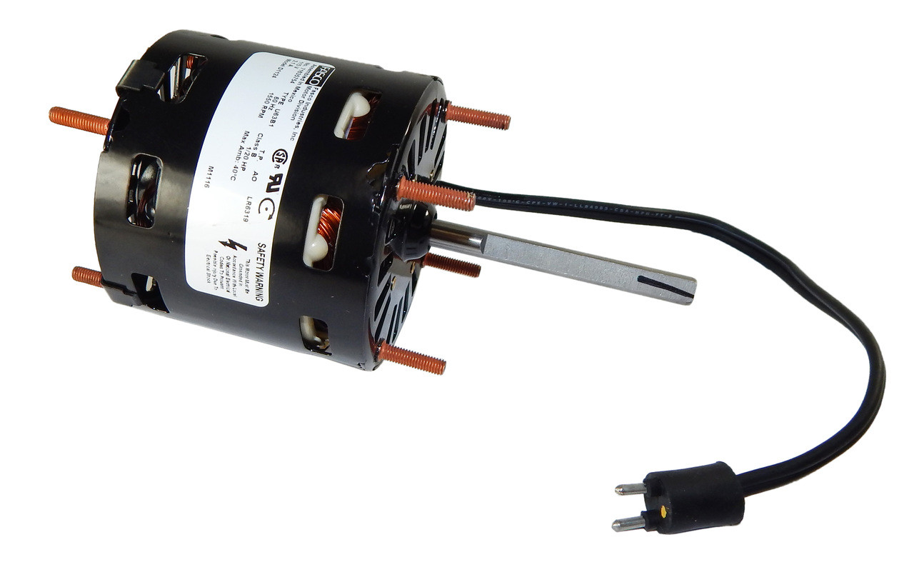 Fasco D1124 Motor | 1/20 hp 1550 RPM CW 3.3