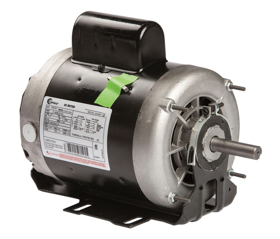 C523V1 Century 1 hp 1725 RPM 56Z Frame 115/208-230V 60 hz Belt