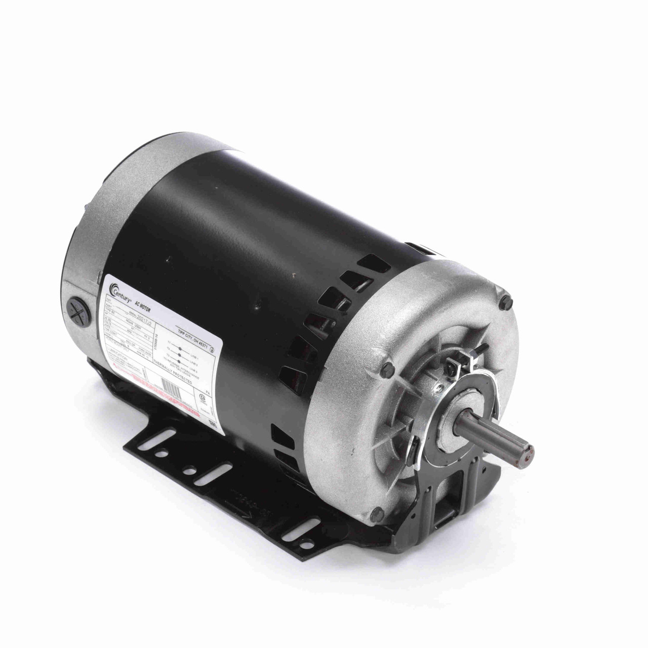 H538 Century 2 hp 3450 RPM 56 Frame 200-230/460V Belt Drive Blower