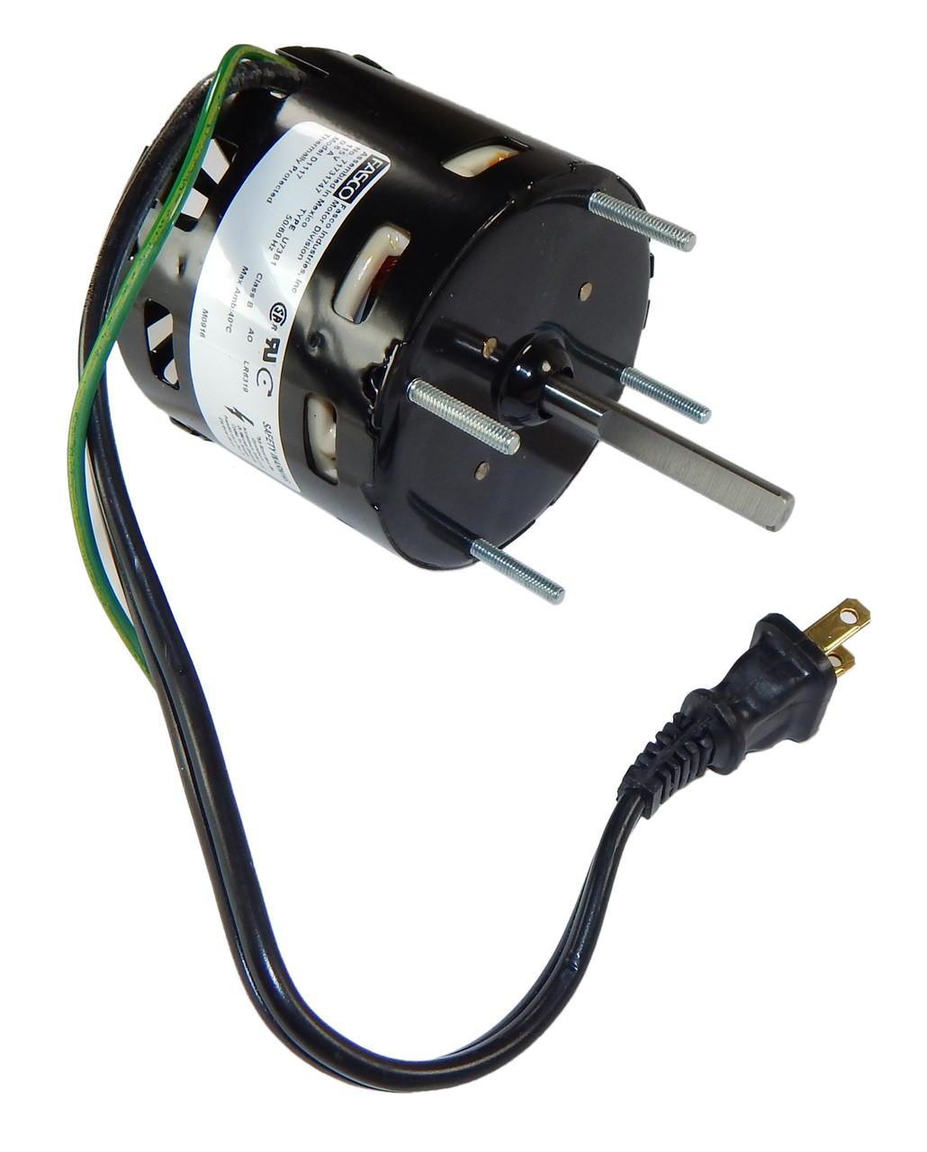Fasco D1117 Motor | 1/65 hp 1590 RPM CCW 3.3