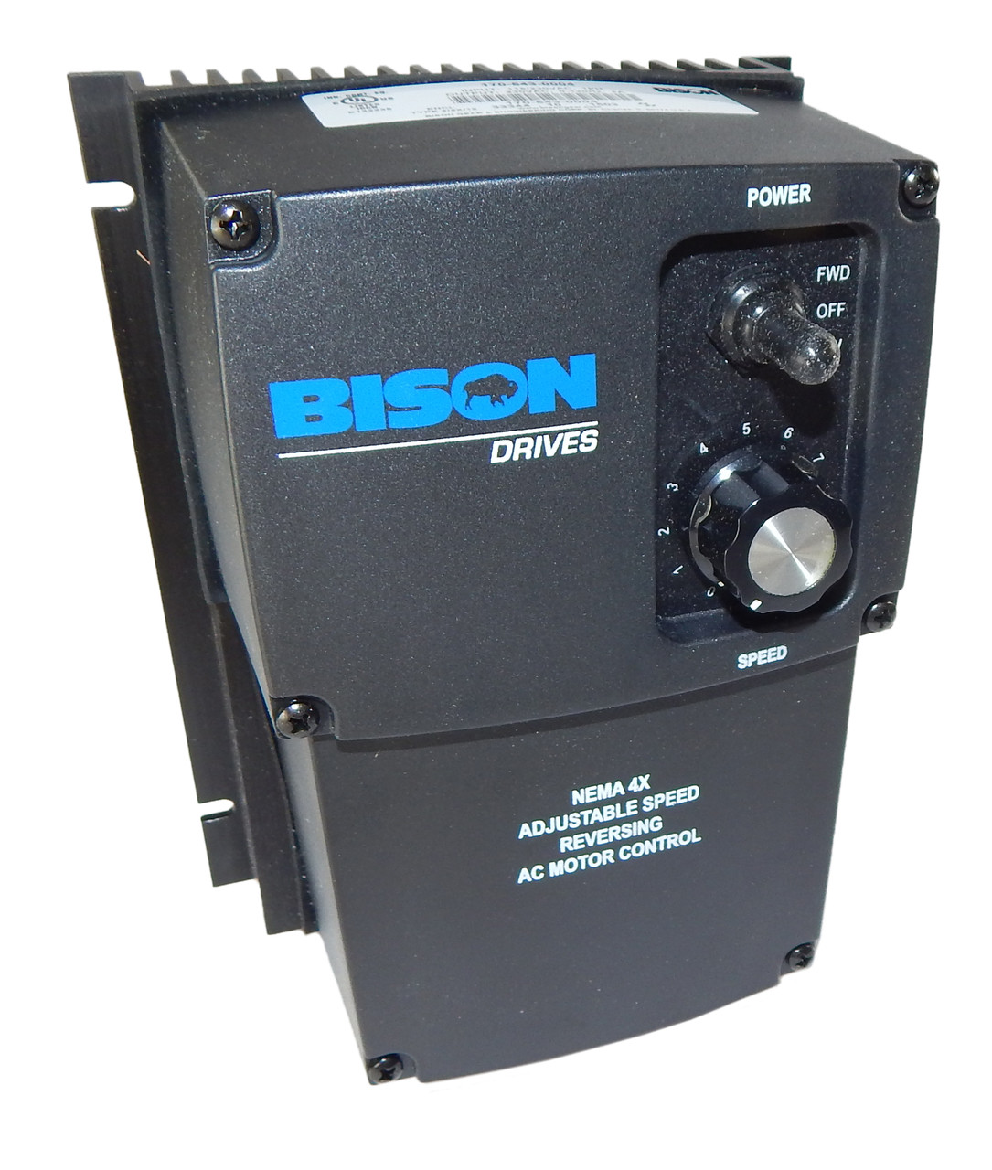 Bison Direct Mount Gear Motor Speed Controller 1/35-1/6HP 90VDC # 170-113-0003 