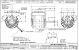 1676 Nidec | 1/20 hp 1100 RPM 3-Speed 115V; 5" Blower Motor