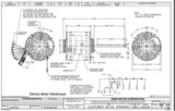 5835 Nidec | 1/3 hp 1075 RPM 4-Speed 115V; 5.6" Blower Motor