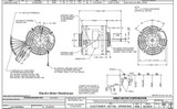 5845 Nidec | 3/4 hp 1075 RPM 4-Speed 115V; 5.6" Blower Motor