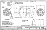 1824 Nidec | 1/2 hp 1075 RPM 3-Speed 230V; 5.6" Blower Motor