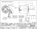 1972 Nidec | 1/3 hp 1075 RPM 3-Speed 208-230V; 5.6" Blower Motor