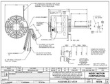 1973 Nidec | 1/2 hp 1075 RPM 3-Speed 208-230V; 5.6" Blower Motor