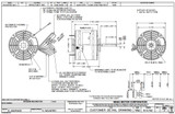 1695 Nidec | 1/2 hp 1625 RPM 3-Speed 208-230V; 5.6" Blower Motor