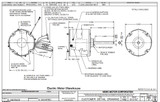 1860 Nidec | 1/4 hp 1075 RPM -Speed 208-230V; 5.6" Condenser Motor