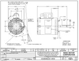 4746 Nidec | 1/3 hp 1100 RPM 1-Speed 115V; 5.0" Blower Motor