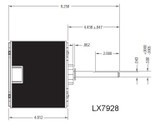 LX7928 Nidec | 1/3 hp 1075 RPM 1-Speed 208-230V; 5.6" Condenser Fan Motor