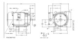 FDU2CM2P18Z Nidec | 2 hp 1800 RPM 182TZ Frame 115/230V (Farm Duty) Ulta High Torque Nidec Electric Motor