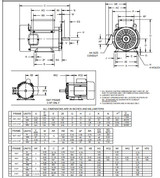 FD5CM2K21 Nidec | 5 hp 1800 RPM 213T Frame TEFC (Farm Duty) 230V