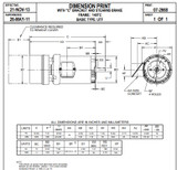 BMU2P2DCR Nidec | 2 hp 1800 RPM 145TC Frame 208-230/460V TEFC Nidec C-Face Electric Brake Motor