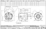 D13CPA1P4 Nidec | 1/3 hp 3600 RPM 48 Frame 115/230V Open Drip Nidec Electric Motor