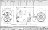 D32CP2PH9 Nidec | 1.5 hp 1800 RPM 56H Frame 115/230V Open Drip Nidec Electric Motor
