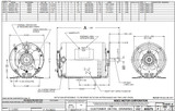 D32P2AH9 Nidec | 1.5 hp 1800 RPM 56H Frame 208-230/460V Open Drip Nidec Electric Motor
