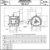 HD32P3E Nidec | 1.5 hp 1200 RPM 182T Frame 230/460V TEFC Nidec Electric Motor
