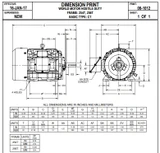 HD15P2E Nidec | 15 hp 1800 RPM 254T Frame 230/460V TEFC Nidec Electric Motor