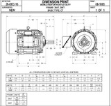 HD25P2E Nidec | 25 hp 1800 RPM 284T Frame 230/460V TEFC Nidec Electric Motor