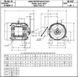 HD60P2ES Nidec | 60 hp 1800 RPM 364TS Frame 230/460V TEFC Nidec Electric Motor