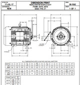HD100P1ES Nidec | 100 hp 3600 RPM 405TS Frame 230/460V TEFC Nidec Electric Motor
