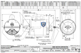 ASB2979 US Motors | 2HP 2-Speed 56J 230V High Efficiency Pool Pump Motor