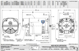 ASB847 US Motors 3/4 hp 3450 RPM 56Y 115/230V (ODP) High Efficiency Switchless Pool Pump Motor