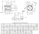 UJ15P1DM US Motors 15 hp 3600 RPM  3-phase 254JM Frame 208-230/460V Close-Coupled Pump Motor