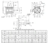 UJ5P2DP US Motors 5 hp 1800 RPM  3-phase 184JP Frame 208-230/460V Close-Coupled Pump Motor