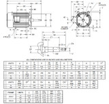 UJ20P1DP US Motors 20 hp 3600 RPM  3-phase 256JP Frame 208-230/460V Close-Coupled Pump Motor