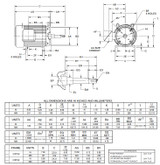 UJ10P2DJ US Motors 10 hp 1800 RPM  3-phase 213TCZ Frame 208-230/460V Close-Coupled Pump Motor