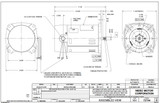 JS0332-2 US Motors 1/3 hp 3450 RPM ODP 48Y 115/230V Jet (Non-Pool) Pump Motor