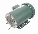 119796.00 Leeson 1 1/2 hp 230/460V 1200 RPM 56HC Frame (Rigid Base) TEFC  3-Phase Inverter-Duty Motor