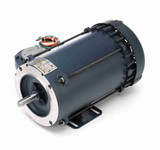 116614.00 Leeson 1 hp 1800 RPM 115/208-230V 56C Frame Explosion-Proof C-Face (Rigid Base) 1-Phase Motor
