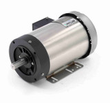 121913.00 Leeson 2 hp 1800 RPM 208-230/460V 145TC Frame (Rigid Base) TEFC 3-Phase Stainless-Steel Wash-Down Motor