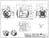 C191A Marathon |  1.5 hp 1725 RPM 145T Frame 115/208-230 Volts Open Drip