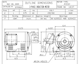 DTP0012 TECO Westinghouse 1 hp 3600 RPM 143/145T Frame 230/460V ODP 3-Phase Motor