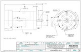 T13S2D42ZCR Nidec 1/3 hp 1800 RPM 42CZ Frame (No Base) 208-230/460V TEFC 3-Phase Electric Motor