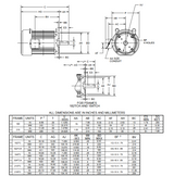 U10P1DCR Nidec 10 hp 3600 RPM 215TC Frame (No Base) 208-230/460V TEFC 3-Phase Electric Motor