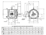 CD5P1E Nidec 5 hp 3600 RPM 184T Frame (Rigid Base) 230/460V TEFC 3-Phase World Electric Motor